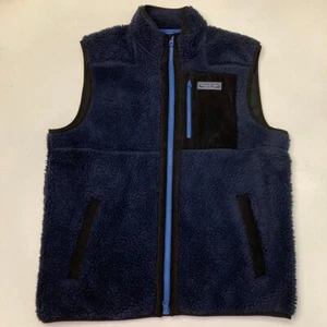 Nuevo con etiquetas Chaleco Sherpa Vineyard Vines Super Shep Azul Marino Para Hombres L - Imagen 1 de 9