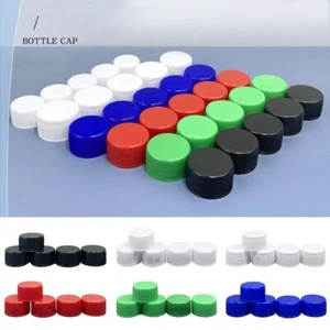 20pcs Circular Plastic Bottle Cap 28mm Screw Bottle Cap Bottle Accessories - Picture 1 of 16