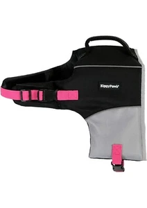 Dog Life Jacket Sz XXS | New Zippy Paws Flotation Device Reflective Trim | Pink - Picture 1 of 4