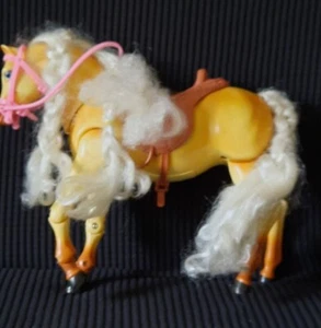 2005 Barbie Doll Walking Sounds 10” Horse Tan Brown Electronic tested Works - Picture 1 of 5