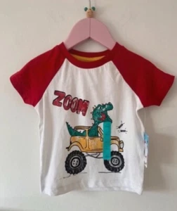 Baby boy Raglan short sleeve tee top T-shirt Size 9-12 Months brand new tags - Picture 1 of 1