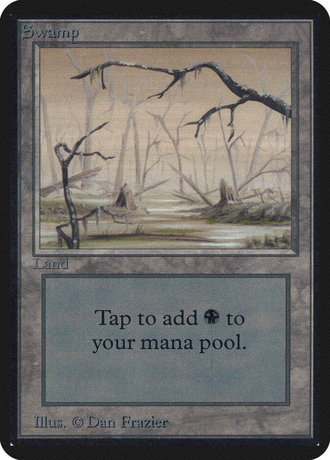 Swamp (291) [Limited Edition Alpha] Magic MTG - Image 1 of 1