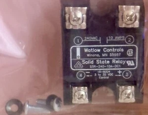 WATLOW CONTROLS SSR-240-10A-DC1 Solid State Relay 10A, 240 VAC, 3-32 VDC - Picture 1 of 1