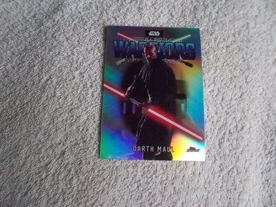 Star Wars: Finest 2023 "DARTH MAUL" #FW-13 Trading Card CHR - Image 1 of 2