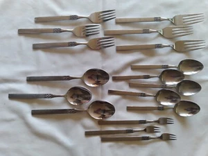 Danish Fling Northland Dinner Salad Cocktail Fork Soup Spoon Teaspoon CHOICE - Picture 1 of 7