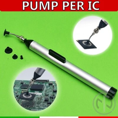 Pompetta aspirante sottovuoto penna vuoto dissaldatura ic integrati bga cpu