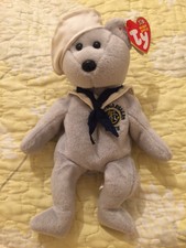 Ty Beenie Baby - Ronald Reagan CVN 76 - RARE 