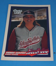 Shereen Samonds 1994 Coors  Colorado Silver Bullets Sport Card