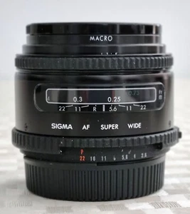 Objetivo Sigma angular 24 mm Super Wide II f/ 2.8 DG compatible con Nikon AF - Imagen 1 de 5