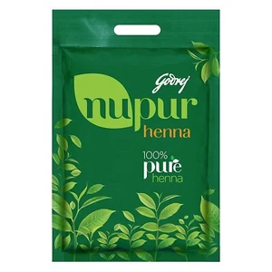 Polvo de henna Godrej Nupur bondad de 9 hierbas - Imagen 1 de 4