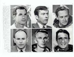 1974 Vintage Press Photo View of the NASA Astronauts who have walked on the moon - Picture 1 of 2
