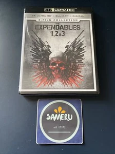 NEW THE EXPENDABLES 3 FILM COLLECTION 1 2 3 4K ULTRA HD BLURAY DIGITAL SEALED! - Picture 1 of 4