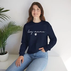 Hundemama Shirt, Hundemama Sweatshirts, Hundeliebhaber Sweatshirts, Geschenk für Hundeliebhaber - Bild 1 von 27