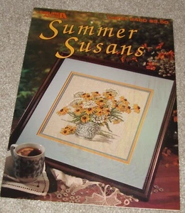 Freizeitkunst ""Sommer Susans"" gezähltes Kreuzstichmuster - Neu - Bild 1 von 1