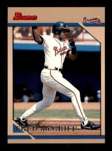 1996 Baseball Bowman Fred McGriff Atlanta Braves #4 1