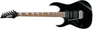 Ibanez GRG170DXL-BKN Linkshänder schwarz Nacht - Bild 1 von 2