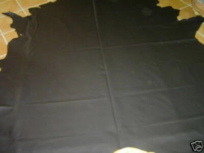 1/2 cuero aprox. 2,7 m² Bentley Nappa negro cuero de coche cuero superior teñido - Imagen 1 de 3