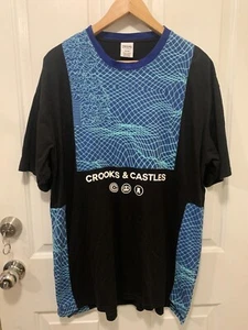 Crooks & Castles Mens Short Sleeve T-Shirt Size XL - Picture 1 of 5