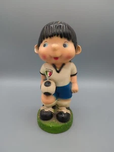Vintage Mexico 8.5" Ceramic Bank Soccer Football Player 60s 70s World Cup - Picture 1 of 8