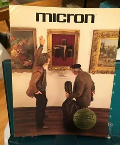 Brochure altoparlanti MICRON 1979 (PIEGHEVOLE 6 PAGINE) - Foto 1 di 1