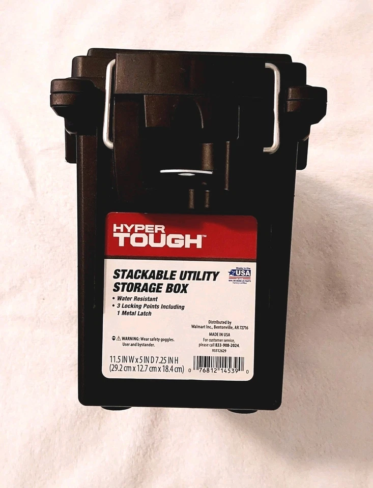 Stackable Utility Storage Box Organization Water Dust & Resistant - 2 count - Image 1 of 4