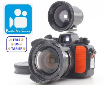 [COMO NUEVO] Nikon Nikonos V naranja bajo el agua con buscador de 15 mm f/2,8 y 15 mm de JAPÓN Foto 1 de 4