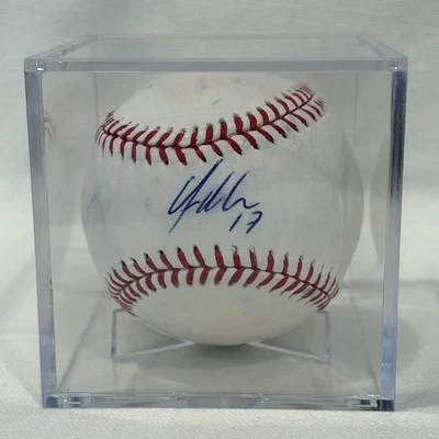 YONDER ALONSO Béisbol Autografiado, MLB Autenticado, MLB Network, Oakland A's Foto 1 de 4