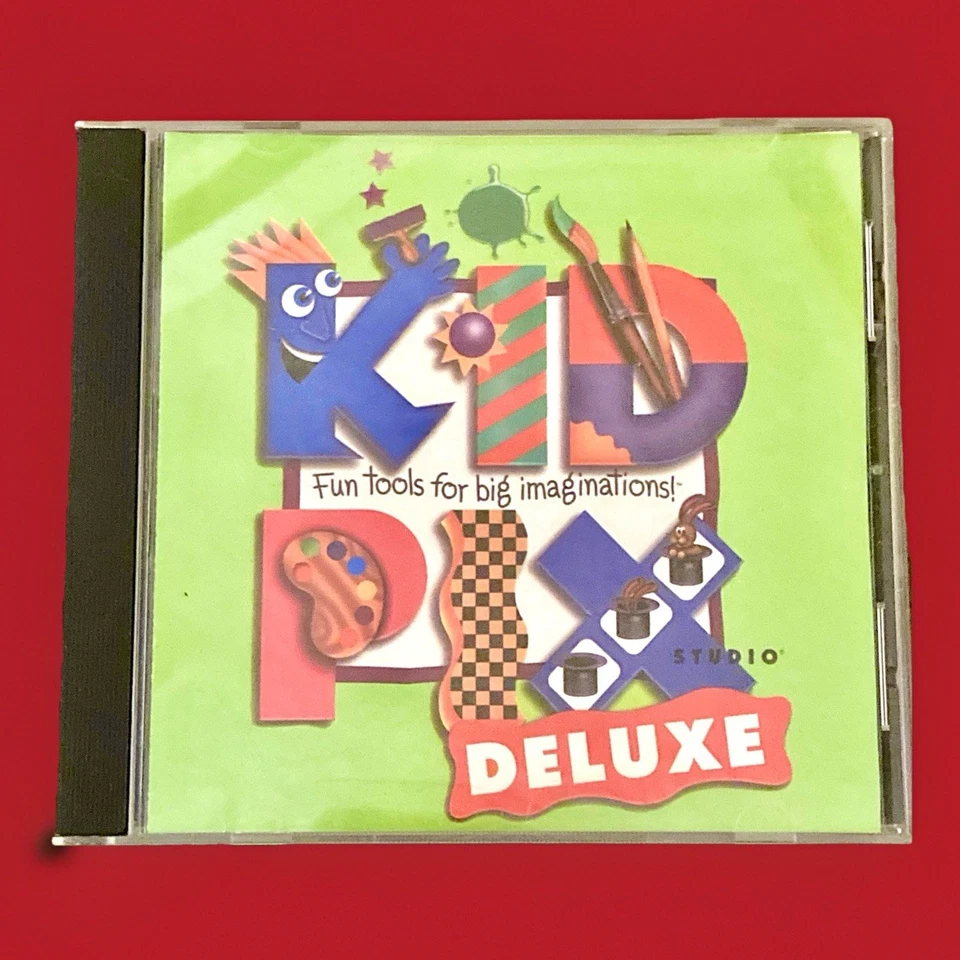 Kid Pix Studio Deluxe CD 1998 (Perfect Condition!) Windows & Macintosh - Image 1 of 3