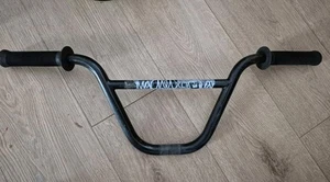 Macneil Silenziatore Manubrio Bmx Nero Decalcomania Originale Buone Condizioni Inc Odi Grips - Foto 1 di 1