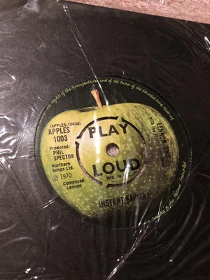 JOHN LENNON instant Karma 45 U.k. Pressing Apple 1003 FACTORY SEALED - Image 1 of 2