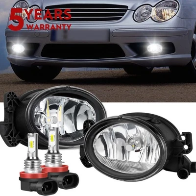 2X Driver Passenger Lights Side Fog Driving Lamps For MERCEDES-BENZ 2006-2011 - Image 1 of 4