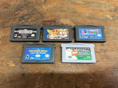 5x Cartuchos de Juego/Video Game Boy Advance - Ultimate Alliance, Dragonball Z, ETC Foto 1 de 3