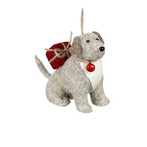 *Heaven Sends Christmas Hanging Dog Decoration - Woollen, 3 Styles Available - Picture 1 of 12
