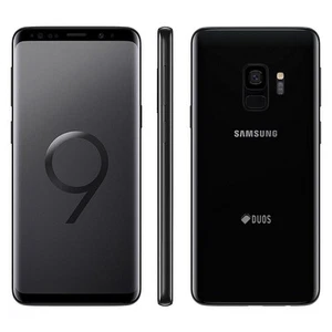 Samsung Galaxy S9 Duos 4G zwart 64 GB dual sim redelijk goede staat - Afbeelding 1 van 2