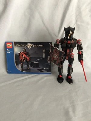 Lego Set 8786 Vladek CASTILLO VINTAGE 100% completo con instrucciones Knights Kingdom Foto 1 de 4