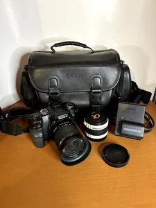 Sony Camera A100 10.8MP 3.5-5.6/18-70 & Tamron Tele-Converter 300F-XI 2X - READ - Picture 1 of 20