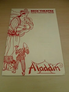 Programa de Pantomima 1985 Lorraine Chase Colin Baker Derek Griffiths Aladdin Hayes - Imagen 1 de 3