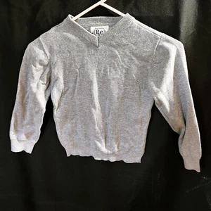 The Childrens Place Boys Pullover Long Sleeved Gray Sweater Size S (5-6) - Picture 1 of 9