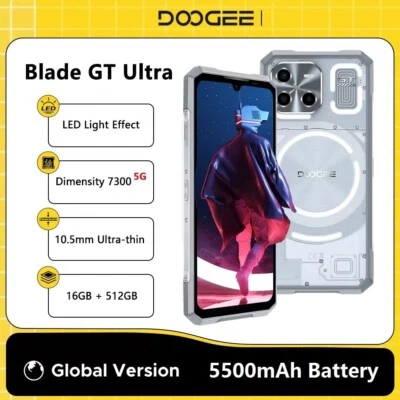 DOOGEE Blade GT Ultra 5G Robust Smartphone LED-Lichteffekt 36GB+512GB 6,72"100MP - Bild 1 von 4