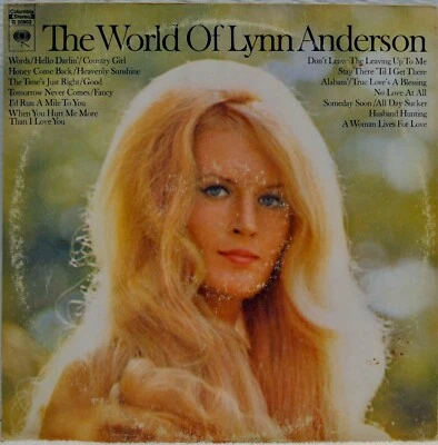"The World of Lynn Anderson" Double LP Vinyl Set [Columbia G30902] 1971 - Image 1 of 4