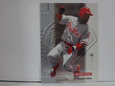 2002 (PHILLIES) Upper Deck Ovation Silver #55 Jimmy Rollins - Image 1 of 2