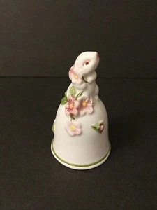 Avon Vintage 1984 Porcelain Bunny Bell VGUC - Picture 1 of 7