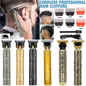 Profi Vintage T9 Haarschneidemaschine Trimmer Akku Haar Rasur Haarschneidemaschine - Bild 1 von 27