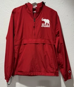 Champion NCAA Alabama Crimson Roll Tide Anorak Kängurutasche Windbreaker Gr. S - Bild 1 von 6