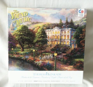 Thomas Kinkade Sound of Music Puzzle 1000pcs Ceaco 2015 New Sealed Bag Open Box - Picture 1 of 9