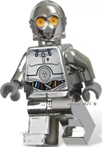 LEGO STAR WARS - CHROME SILVER TC-14 PROTOCOL DROID FIGURE + GIFT - 2014 - NEW - Picture 1 of 1
