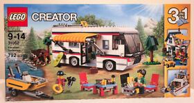 Lego 31052 Creator Vacation Getaways 3 in 1 RV/Boat/Cottage Brand New Sealed