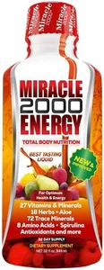 Century Systems Miracle 2000 Energy Total Body Liquid Nutrition 32 Ounces New - Picture 1 of 6