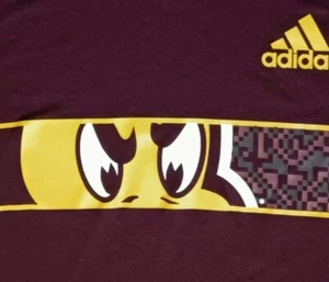 Arizona State Sun Devils Sparky Camiseta NUEVA Adidas Manga Larga Fútbol Universitario - Imagen 1 de 6