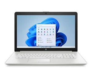 HP 17 Laptop 11 Gen iCore 4GB 256GB SSD 17.3" Win11 H 7 Ports 17-by4025nr 2022 - Picture 1 of 9